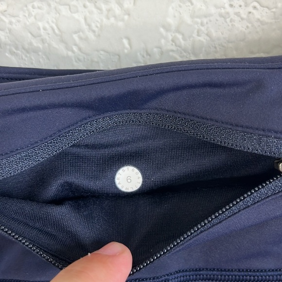 Lululemon Colour Me Quick 7/8 Tight 25" Midnight Navy / Blazer Blue Laser Cut - Picture 11 of 12